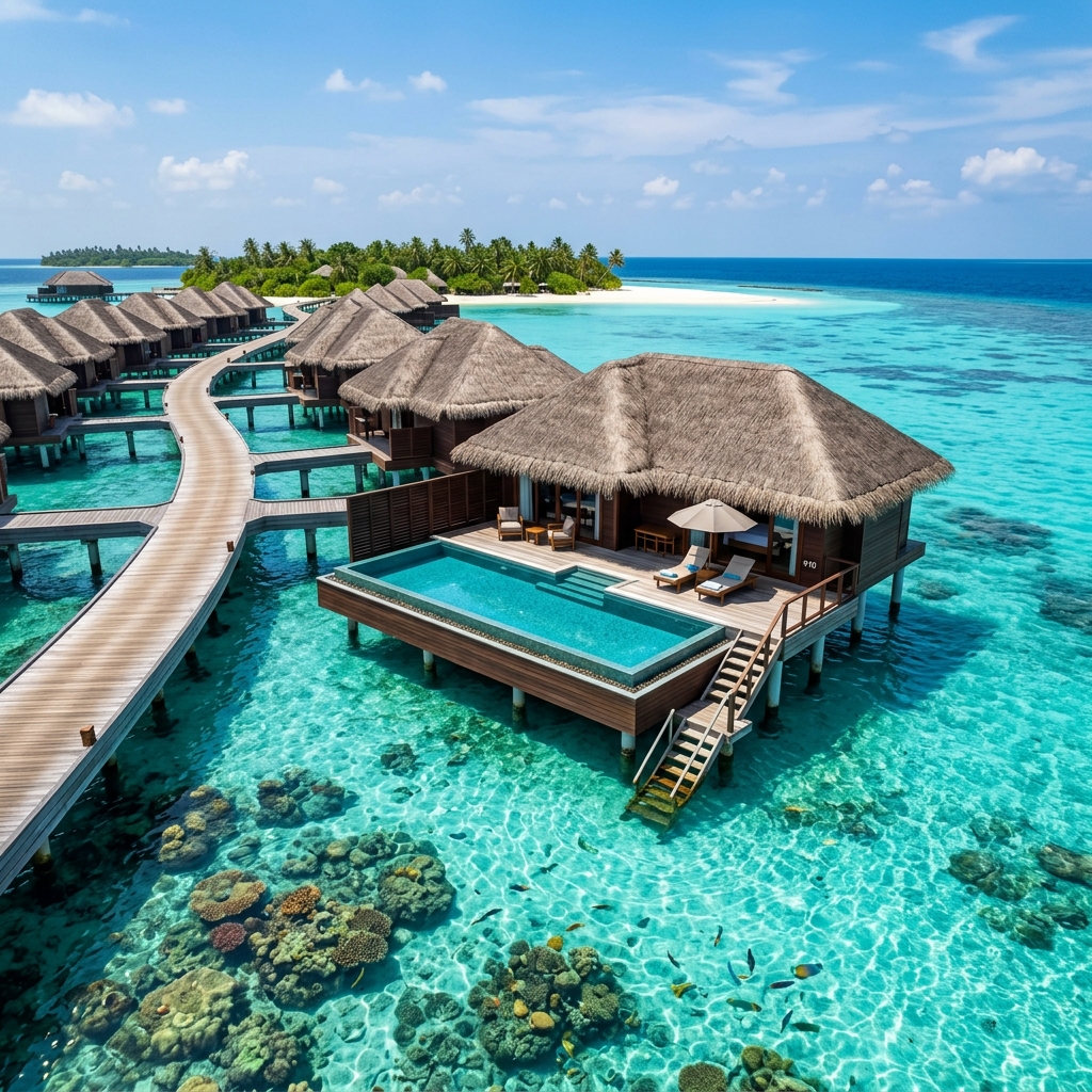 Maldives Luxury Overwater Villa